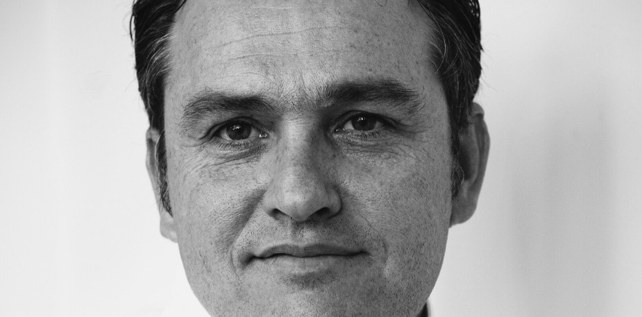 Bruno Oger,  Chef doublement étoilé, dans son restaurant la Villa Archange