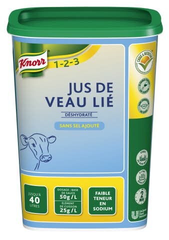 Knorr 1-2-3 Jus de Veau Lié FTS 1 kg - 
