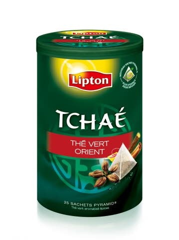 Lipton Tchaé Thé Vert Orient Sachets 25 Pyramides - 