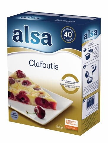 Alsa Préparation pour Clafoutis 890g 40 portions - 
