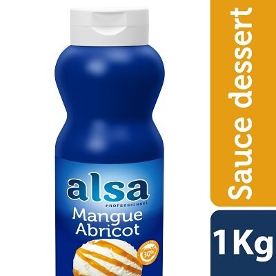 Alsa Sauce Dessert  Mangue-Abricot 1kg - 