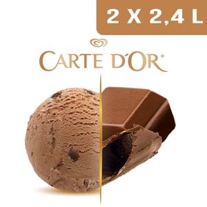 Carte d'Or Crème glacée Chocolat au lait - 2,4 L - 