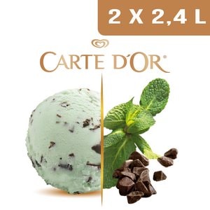 Carte d'Or Crème glacée Menthe - 2,4 L - 