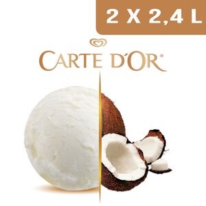 Carte d'Or Crème glacée Noix de Coco - 2,4 L - 