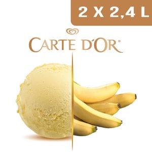 Carte d'Or Crème glacée Banane - 2,4 L - 