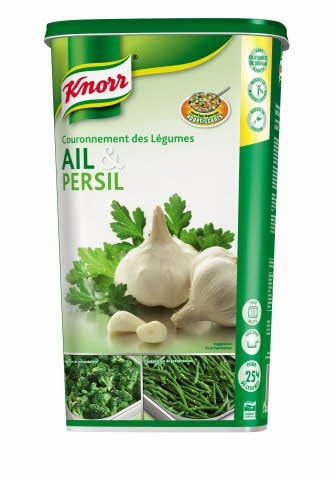 Knorr Couronnement des légumes Ail & Persil Déshydraté 1kg - 