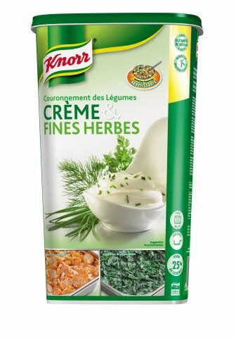 Knorr Couronnement des légumes Crème & Fines Herbes 1kg - 