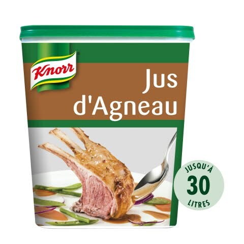 Knorr Jus d'agneau Déshydraté 750g Jusqu'à 30L - 