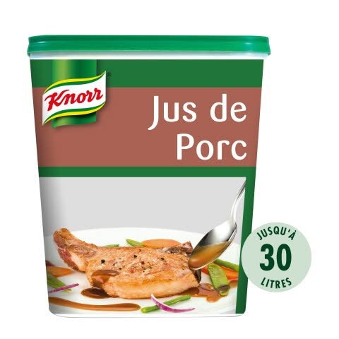 Knorr Jus de Porc Déshydraté 750g jusqu'à 30L - 