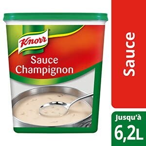 Knorr Sauce Champignon Déshydratée 800g Jusqu'à 6,2L - 