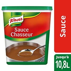 Knorr Sauce Chasseur Déshydratée 920g Jusqu'à 10,8L - 