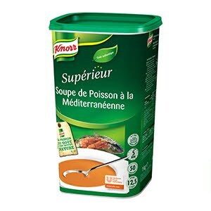 Knorr Supérieur Soupe de Poisson à la méditerranéenne 1kg 50 portions - 
