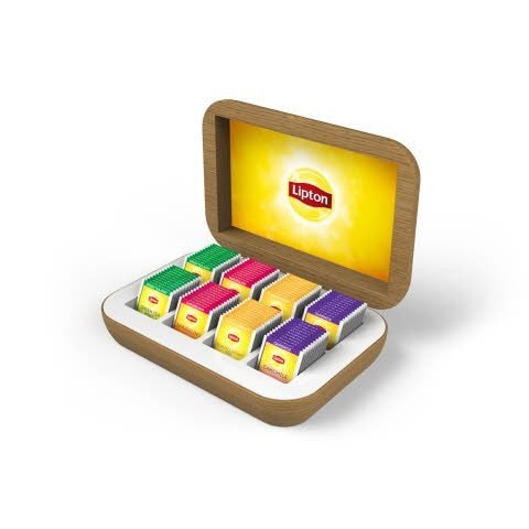 Coffret thés  Lipton Sachets Fraîcheur vide - 8 Casiers -