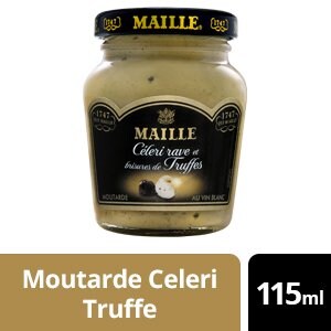 Maille Moutarde Céleri et Brisures de Truffe - 12 x 115 ml - 