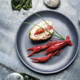 L'avocat-écrevisse de Bourgogne, sauce cocktail