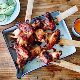 Ailes de poulet BBQ de Kuala Lumpur Ailes de poulet BBQ de Kuala Lumpur