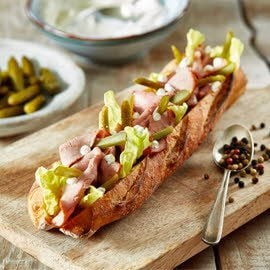 Baguette Rosbeef & Poivres