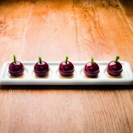 Bavarois de Betterave Miel et Moutarde ( Texture )