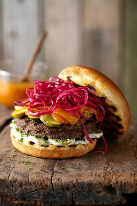 Burger au Boeuf Angus d'Aberdeen – - Recette