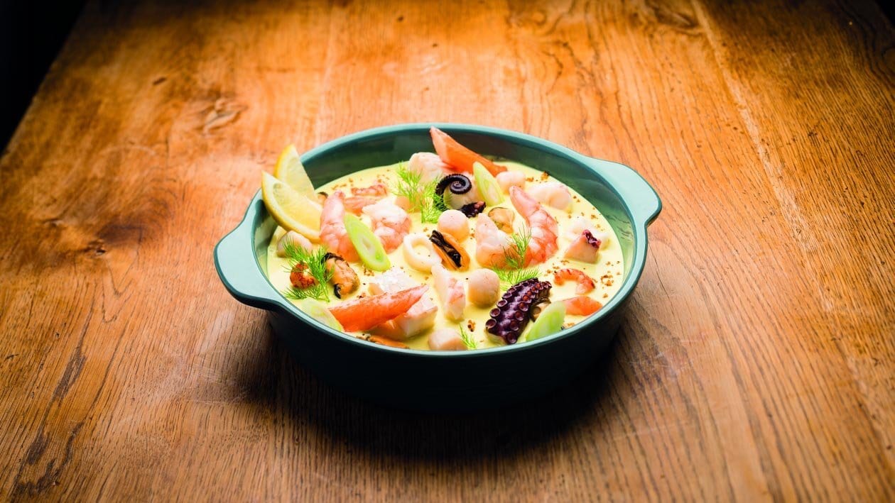 Cassolette de fruits de mer au curry ( Unikit ) – - Recette