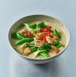 Curry vert thaï végétarien