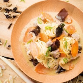 Emincé de veau à la Thaï