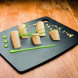 Endives, Pomme et Huile de Noix, Vinaigrettes aux Agrumes ( Manger-Main )