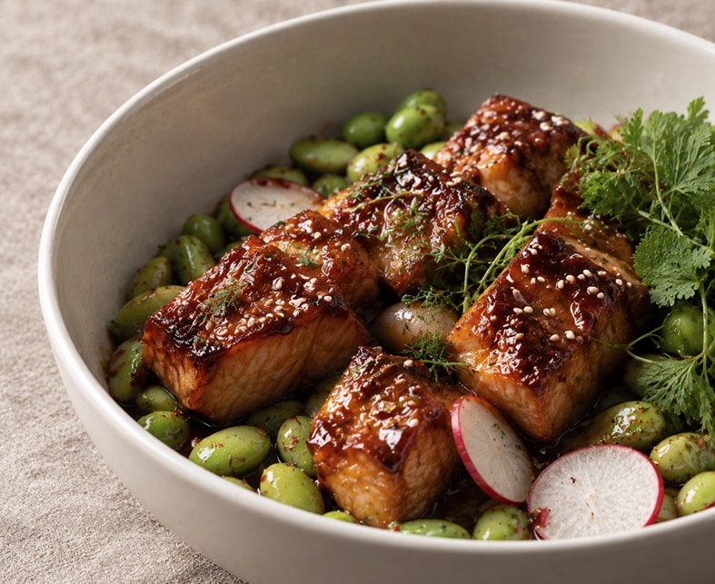 French Ponzu – Sauce au jus de veau, teriyaki et agrumes