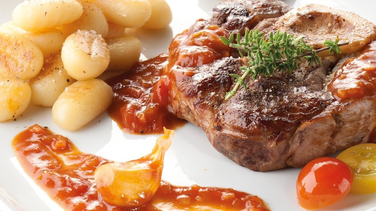 Jarret de veau façon osso-bucco – - Recette