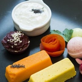 Légumes Façon Potagère  et leurs Douceurs ( Recette de Frédéric BASTIANINI )