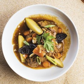 Navarin d'agneau au miel/curry ( Education Pâques )