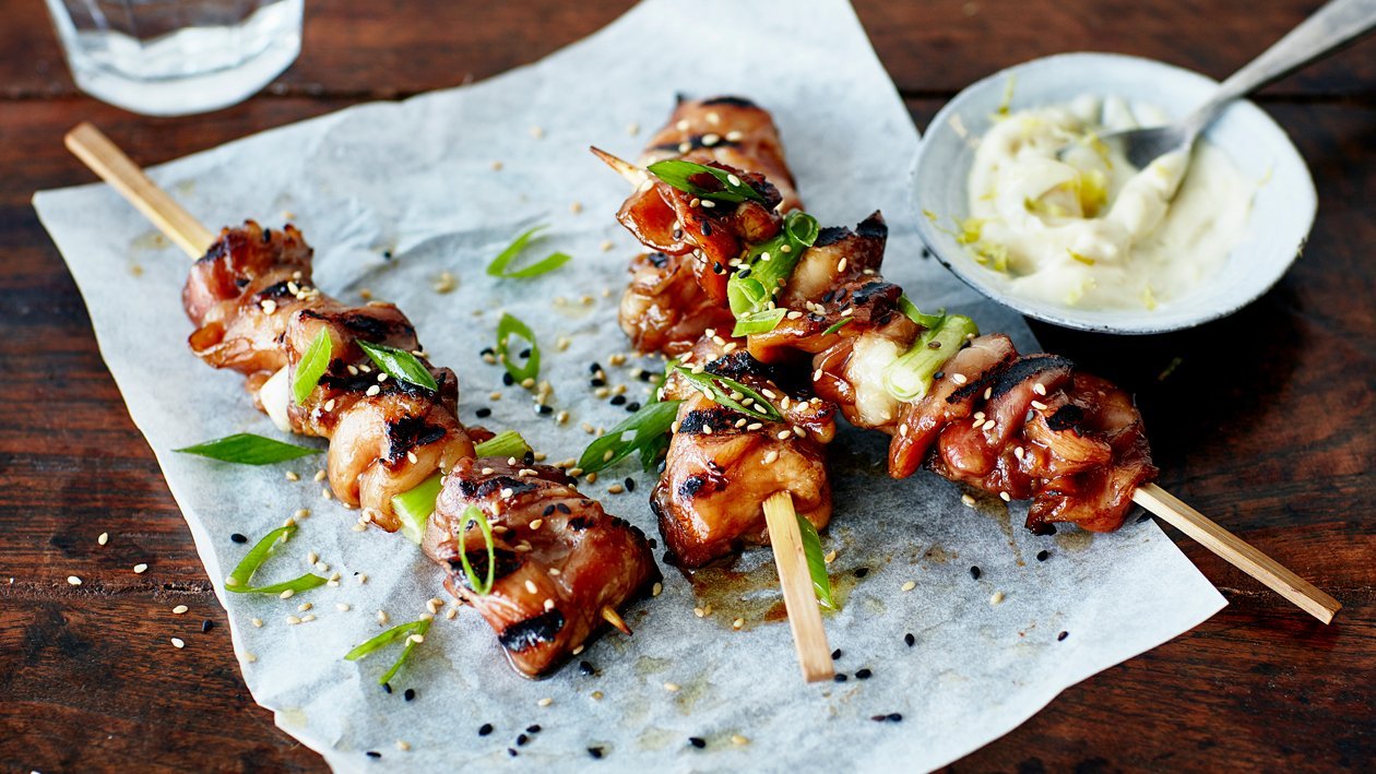 Negima yakitori – - Recette
