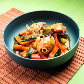 Osso Bucco de Poulet à la Vanille