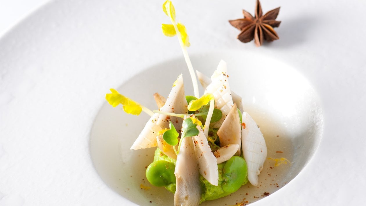 Printanière de calamars à l'anis par Bruno Oger** – - Recette