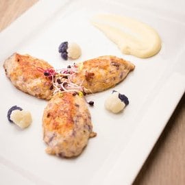 Quenelles de chou-fleur
