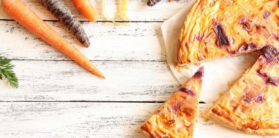 Tarte carottes et gingembre – - Recette