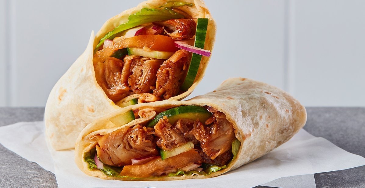 Wrap Mexicain végétarien sauce BBQ – - Recette