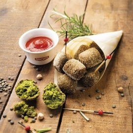 Falafels aux lentilles du Puy en Velay