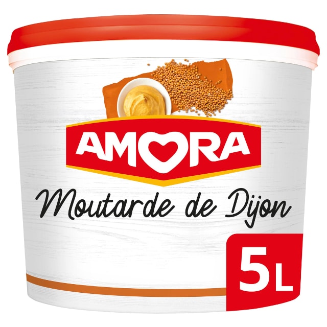 Amora Moutarde de Dijon - Seau 5 kg - 