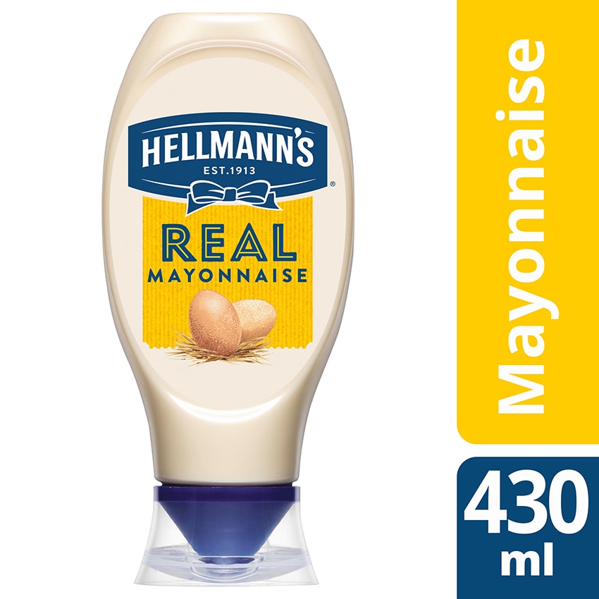 Hellmann’s Real Mayonnaise flacon souple 430ml - 
