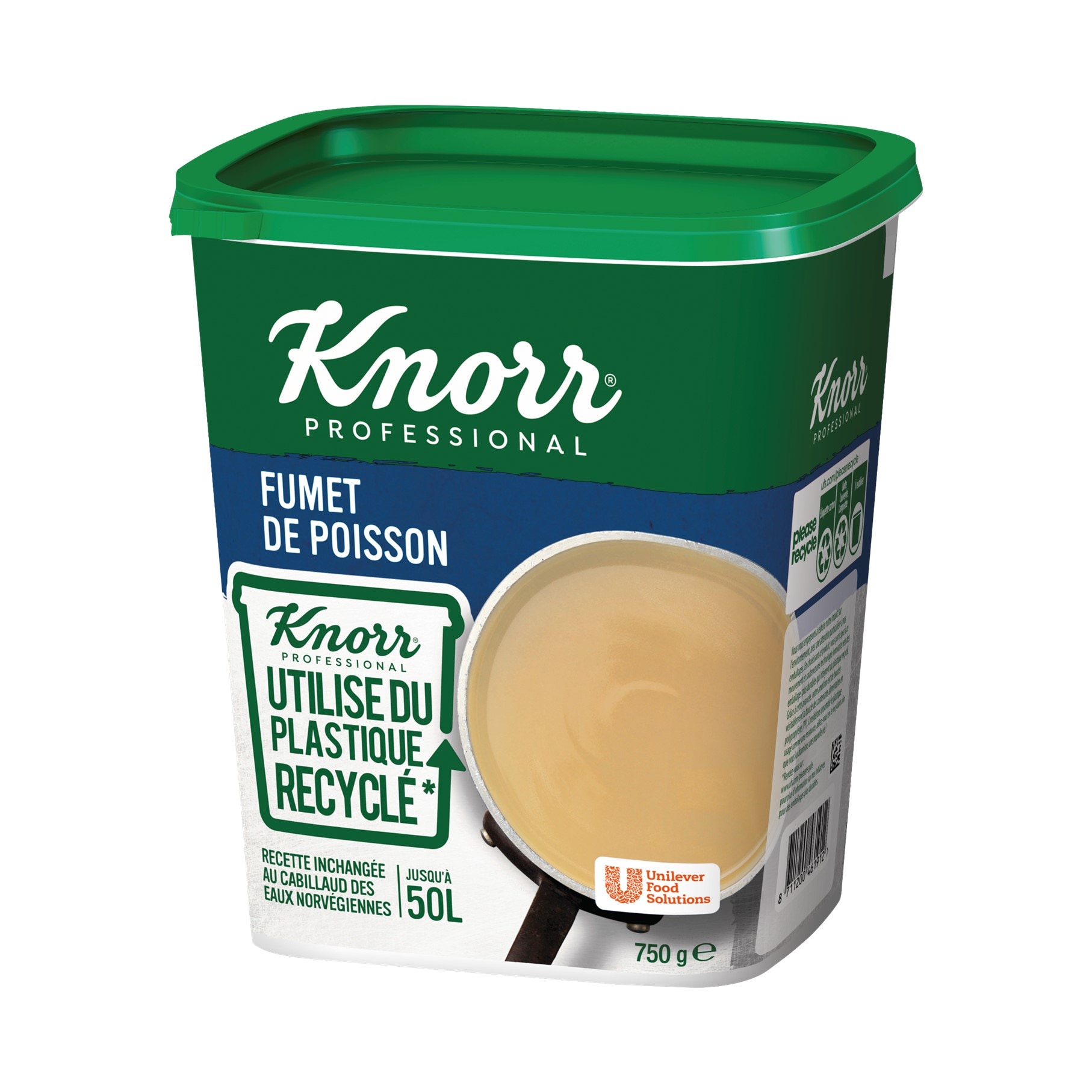 Knorr Essentiel (123) Fumet de Poisson déshydraté 750 g jusqu'à 100L