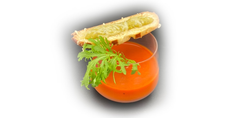 Soupe froide rouge – - Recette