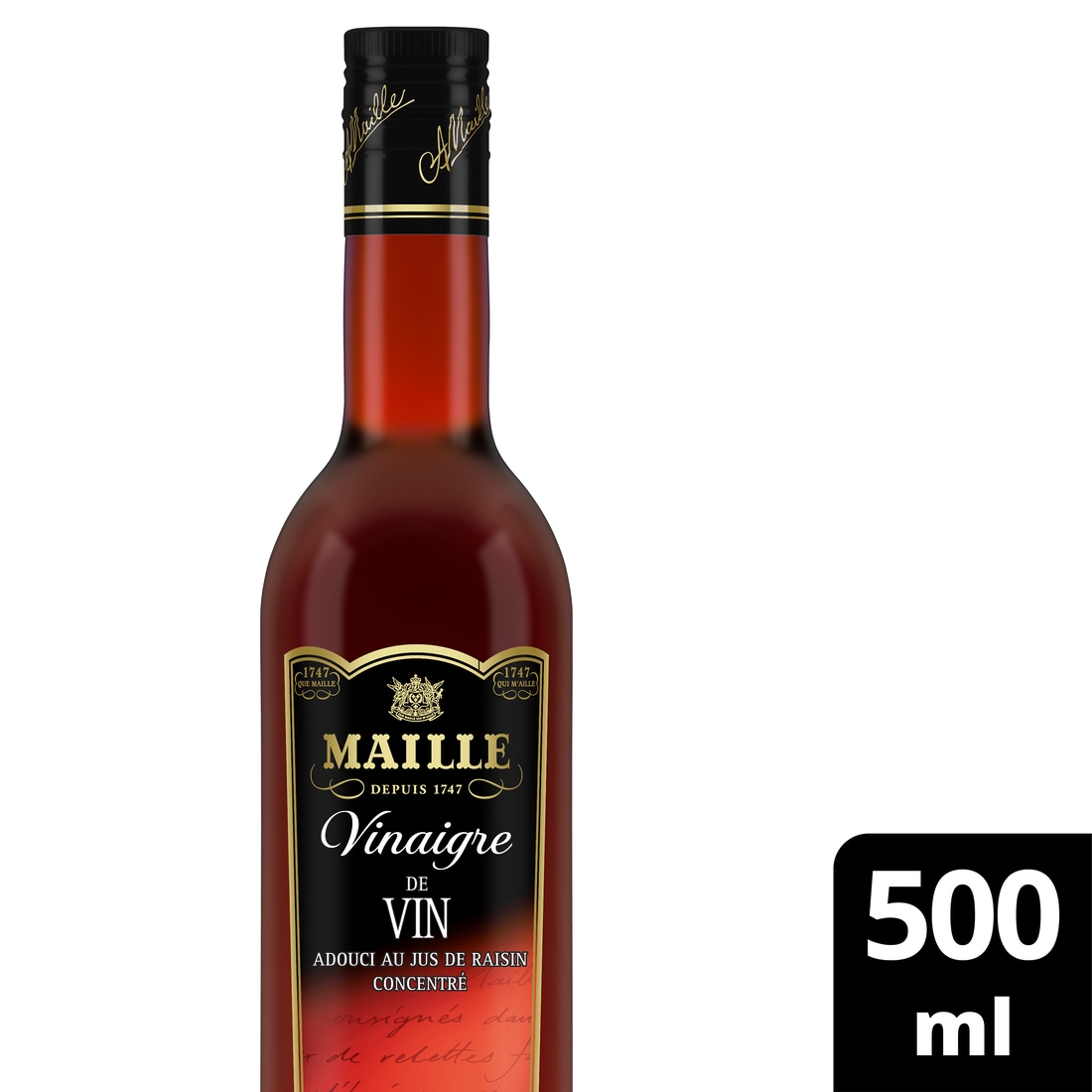 Maille Vinaigre de vin rouge au jus de raisin concentré 50 cl