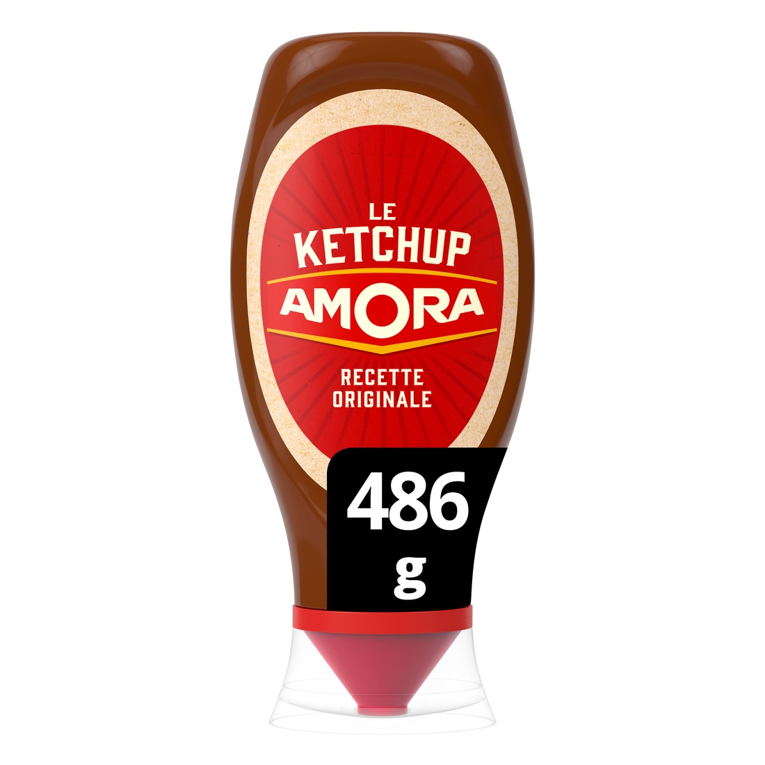 Amora Ketchup squeeze 486g - 