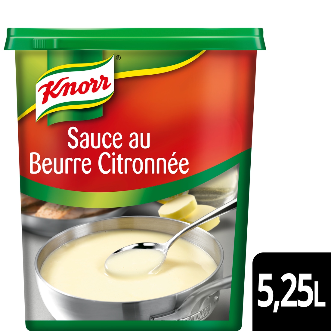 Knorr Sauce au Beurre Citronnée déshydratée 1kg jusqu'à 5,25L - 