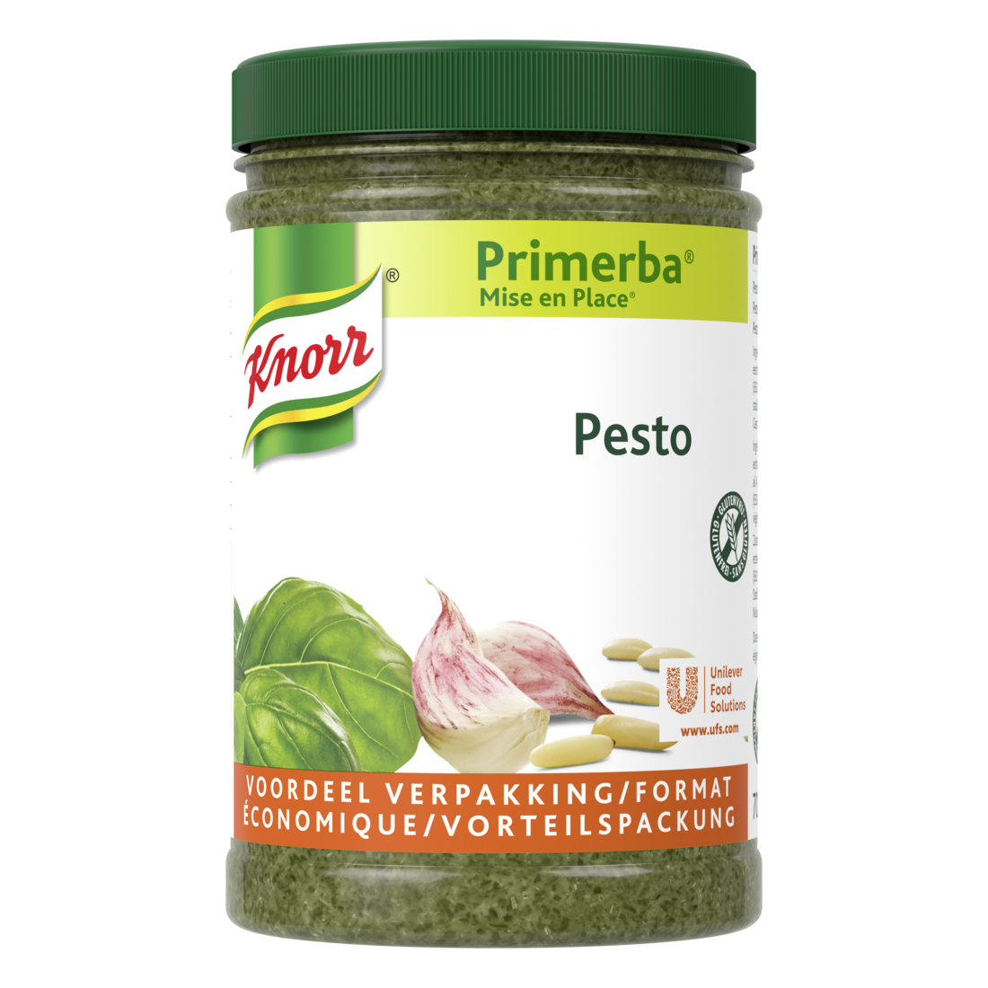Knorr Mise en place Pesto vert 700g - Knorr Mise en place Primerba personnalise et sublime vos plats.