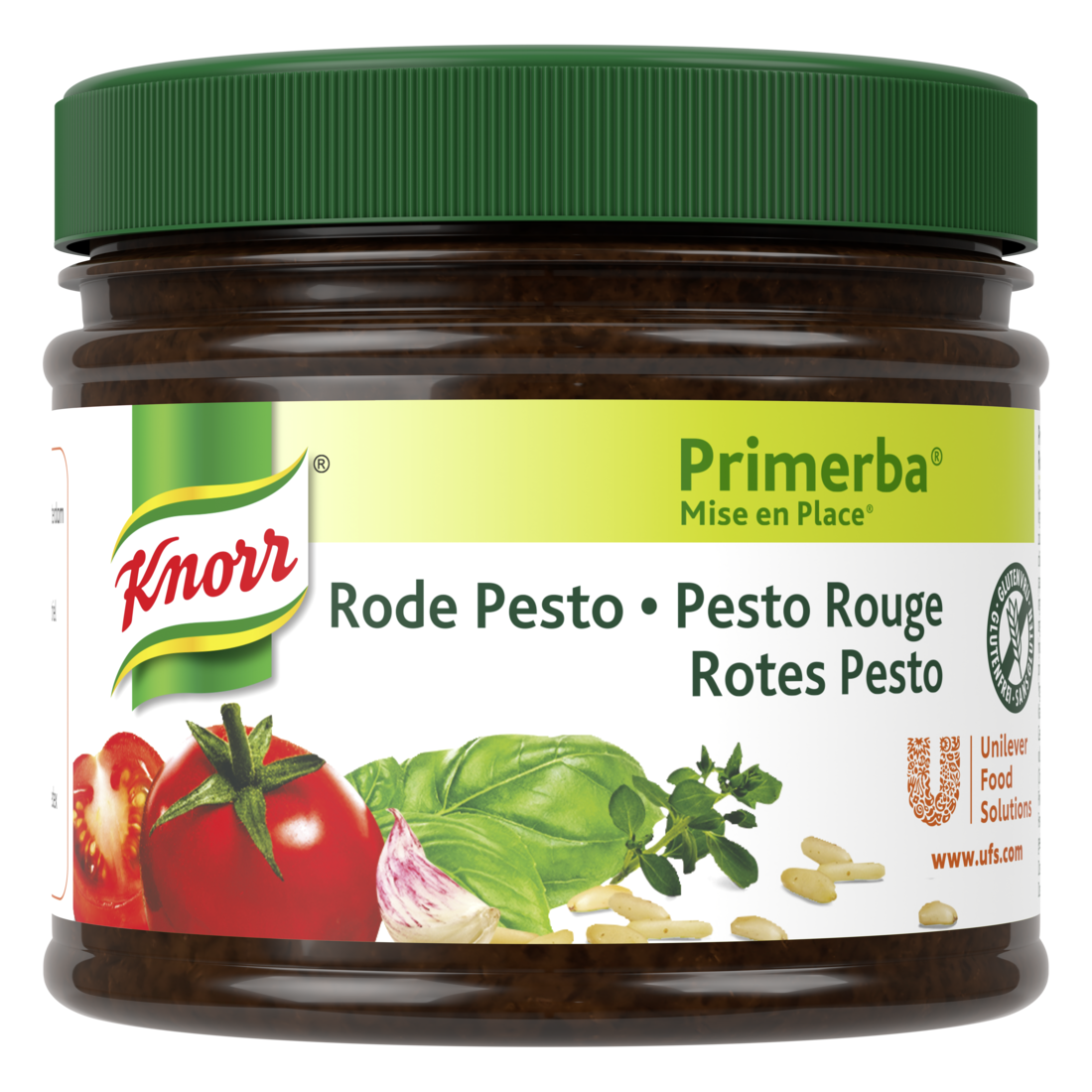 Knorr Mise en place Pesto Rouge 340g - Knorr Mise en place Primerba personnalise et sublime vos plats.