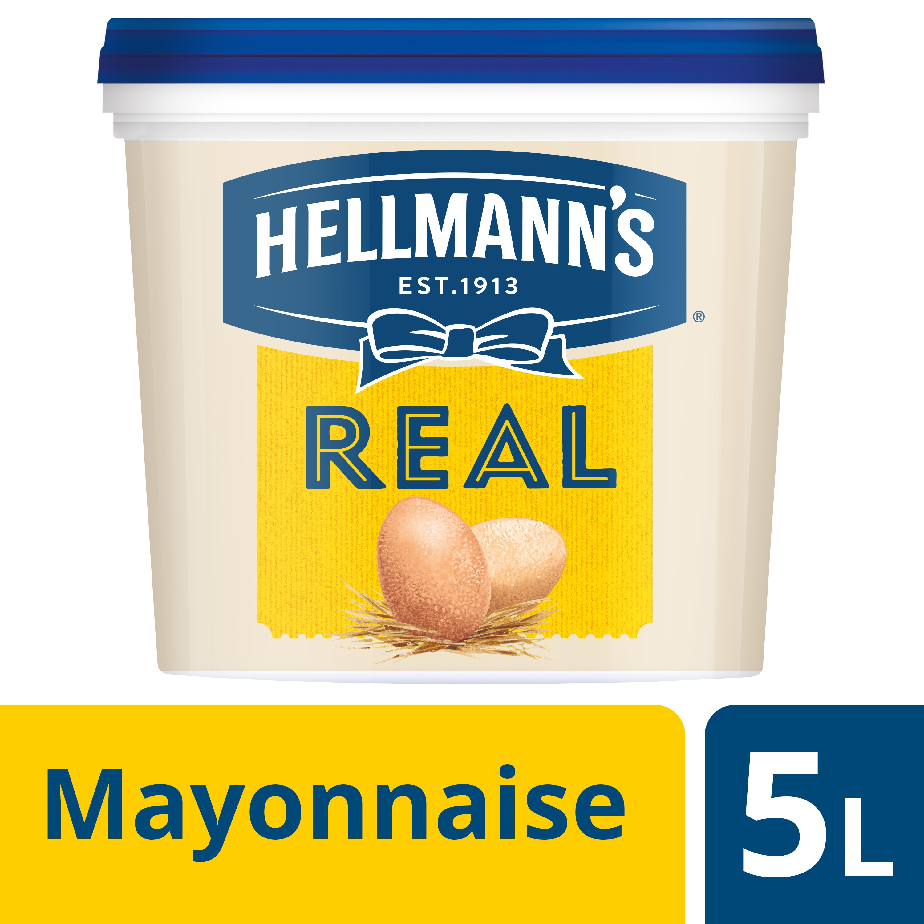 Hellmann's Real Mayonnaise Seau 5l - 