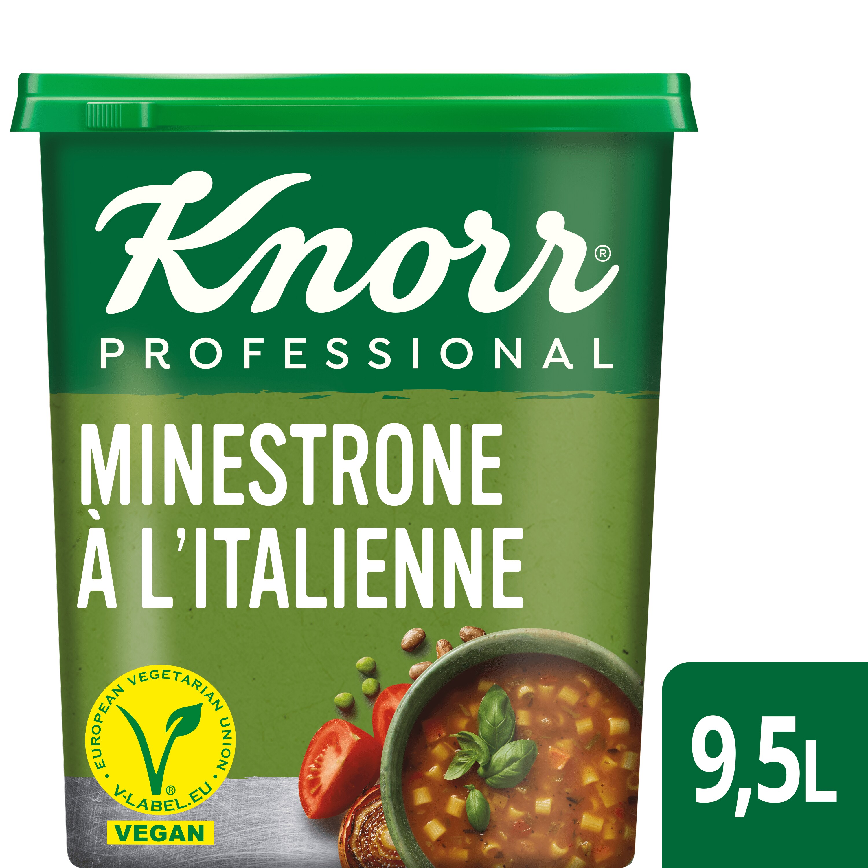 Knorr Professional Minestrone à l'Italienne 1,045kg jusqu'à 9,5L - 