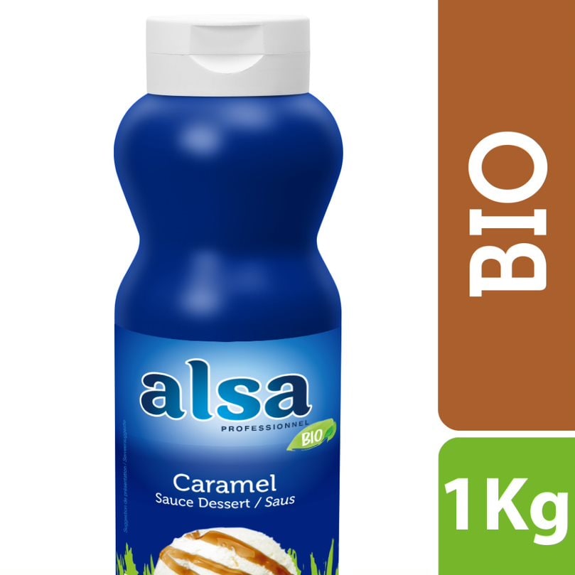 Alsa Sauce Caramel Bio 1kg - 